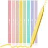 imageMr Pen Dual Tip Aesthetic Highlighters 8 pcs Fine ampamp Chisel Tips Pastel Colors Cute Highlighters Assorted Colors Bible Highlighters and Pens No Bleed Highlighters for Bible Pages No Bleed