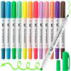 imageMr Pen Dual Tip Highlighters Pastel Colors 12 Pack Fine ampamp Chisel Tip Assorted Colors Markers for Journaling