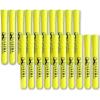 imageMr Pen Pastel Highlighter Tank Style 6 Pack Chisel Tip Multicolor Bible HighlightersYellow Highlighters  20 Pack