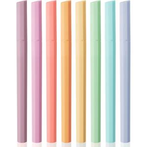 imageMr Pen Aesthetic Highlighters 6 Pack Muted Pastel Color Chisel Tip Cute Highlighter Assorted Colors School SuppliesPastel