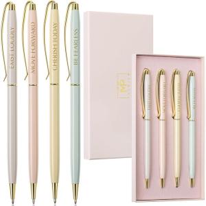 imageMr Pen Fancy Pen Set 4 pcs Inspirational Pens for Women Fancy Pens for Women Easter Gift