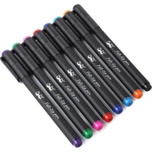 imageMr Pen Felt Tip Pens Fine Point Pack of 8 Fast Dry No Smear Colored Journaling Planner Markers