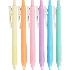 imageMr Pen Gel Pens Black 6 Pack Gel Ink Pens Medium Point Quick Dry Pens for Note Taking Writing Pens Retractable Gel Pens Black Ink Pens Pens for Bible Journaling