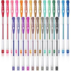 imageMr Pen Metallic Gel Pens 25 Unique Metallic Colors Gel Pens for Adult Coloring Book Gel Pen Set Gel Pens Colored Gel Pens for Coloring Colored Pens Gel Coloring Pens for Adult Coloring Books