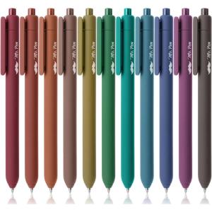 imageMr Pen Retractable Gel Pens 11 Pack Unique Dark Vintage Ink Colors Gel Pens Fine Point 07mm Fast Dry Vintage Pen Retractable Pens Gel Ink Pens Aesthetic Pens for Journaling Fine Tip Pens