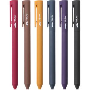 imageMr Pen Retractable Gel Pens 6 Pack Vintage Colors Fine Point Pens for Smooth Writing