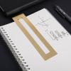 imageMr Pen  6quot Imperial ampamp Metric Ruler Clip Brass ampamp Gold Aesthetic ampamp Cute Bookmarks with Metal Ruler