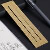 imageMr Pen  6quot Imperial ampamp Metric Ruler Clip Brass ampamp Gold Aesthetic ampamp Cute Bookmarks with Metal Ruler