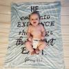 imageMr Pen Baby Blanket with Bible Verse 27 X 40 Inch Unisex Bible Quote Blanket Plush Baby Blankets Soft Baby Blankets Newborn Blanket Blanket Baby Bible Verse Blanket