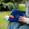 imageMr Pen Bible Book Cover 9quotx63quotx2quot Floral Design Oxford Fabric Bible Sleeve Covers for Women quot since product in hand is nearly 9 x 63 x 2Navy