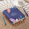 imageMr Pen Bible Book Cover 9quotx63quotx2quot Floral Design Oxford Fabric Bible Sleeve Covers for Women quot since product in hand is nearly 9 x 63 x 2Navy