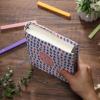 imageMr Pen Bible Book Cover 9quotx63quotx2quot Floral Design Oxford Fabric Bible Sleeve Covers for Women quot since product in hand is nearly 9 x 63 x 2Purple Orange