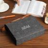 imageMr Pen Bible Cover Medium Size Grey Felt Bible Bag with Leather Straps Bible Case for Men Bible Cover for Men Bible Carrying Case Bible Bag for Men Bible Cover Case for Men