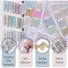 imageMr Pen Bible Tabs  75 Laminated Tabs for Old ampamp New Testament Womens Journaling BibleSpanish Pastel