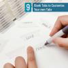 imageMr Pen Bible Tabs 3 Different Design 222 Tabs Bible Journaling Supplies Bible Tabs Old and New Testament Bible Tabs for Women Bible Book Tabs Bible Study Supplies Tabs for BibleTransparent White