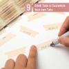 imageMr Pen Bible Tabs 3 Different Design 222 Tabs Bible Journaling Supplies Bible Tabs Old and New Testament Bible Tabs for Women Bible Book Tabs Bible Study Supplies Tabs for BibleTransparent Cappuccino