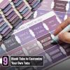imageMr Pen Bible Tabs 75 Tabs Amethyst Dreams Laminated Bible Tabs for Women and Men Bible Tabs for Study Bible Bible Index Tabs Bible Book Tabs Bible Labels Tabs Mr Pen Bible Tabs