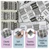 imageMr Pen Bible Tabs 75 Tabs Black ampamp White Enigma Laminated Bible Tabs for Women and Men Bible Tabs for Study Bible Bible Index Tabs Bible Book Tabs Bible Labels Tabs Mr Pen Bible Tabs