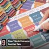 imageMr Pen Bible Tabs 75 Tabs Elegant Rainbow Laminated Bible Tabs for Women and Men Bible Tabs for Study Bible Bible Index Tabs Bible Book Tabs Bible Labels Tabs Mr Pen Bible Tabs