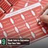imageMr Pen Bible Tabs 75 Tabs Saturated Red Laminated Bible Tabs for Women and Men Bible Tabs for Study Bible Bible Index Tabs Bible Book Tabs Bible Labels Tabs Mr Pen Bible Tabs