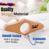 imageMr Pen Book Page Holder Large Wooden Page Holder Book Page Holders for Reading Thumb Book Page Holder Finger Book Holder Wooden Book Holder Thumb Book Holder Reading Accessories
