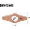imageMr Pen Book Page Holder Large Wooden Page Holder Book Page Holders for Reading Thumb Book Page Holder Finger Book Holder Wooden Book Holder Thumb Book Holder Reading Accessories