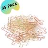imageMr Pen Cross Paper Clips  35 Pack Gold and Rose Gold Bible and Journal Clips Bible Study and Christian Journaling Supplies