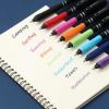 imageMr Pen Retractable Gel Pens 8 Pack Vibrant Barrels Fast Dry Colorful Ink Gel Pens Fine Point 07mm