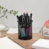 imageMr Pen Retractable Gel Pens 8 Pack Vibrant Barrels Fast Dry Colorful Ink Gel Pens Fine Point 07mm