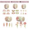 imageMr Pen Washi Tape Stickers 5 Rolls 40 StickersRoll Planner Washi Tape Transparent Washi Tape Decorative Tape Washi Tapes Cute Washi Tape Cute Tape Colored Tape Scrapbook Tape Craft Tape