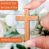 imageMr Pen Wooden Crosses 12x175 Inches 50 Pack Small Wooden Crosses Wood Crosses for Crafts Small Cross Pendant Mini Cross Small Crosses Wooden Crosses Bulk Easter Egg Fillers