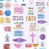 imageMr Pen Christian Stickers 49 Pcs Religious Jesus Bible Journaling Faith Stickers for Water Bottles Scripture