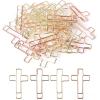 imageMr Pen Cross Paper Clips  35 Pack Gold and Rose Gold Bible and Journal Clips Bible Study and Christian Journaling Supplies