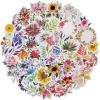 imageMr Pen Floral Stickers  74pcs Aesthetic Laptop ampamp Water Bottle Stickers Cute ampamp Waterproof