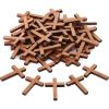 imageMr Pen Wooden Crosses 12x175 Inches 50 Pack Small Wooden Crosses Wood Crosses for Crafts Small Cross Pendant Mini Cross Small Crosses Wooden Crosses Bulk Easter Egg Fillers