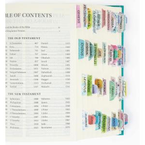 imageMr Pen Bible Tabs  75 Laminated Tabs for Old ampamp New Testament Womens Journaling BibleHigh Gloss Paper