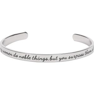 imageMr Pen Christian Bracelet for Women Stainless Steel Bracelet with Bible Verse Bracelet Inspirational Bracelets for Women Christian Bracelets Religious Bracelets for Women