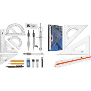 imageMr Pen Graph Paper and Geometry Set