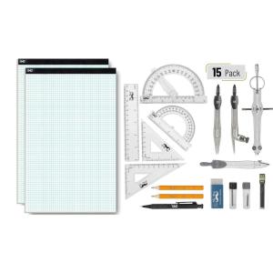 imageMr Pen Grid Sheets and Geometry Set