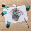imageMr Pen 09 Millimeter Lead Refills for Mechanical Pencils 2B 4 Pack 280 PCS 09 Lead Refills2b Graphite