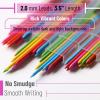 imageMr Pen 09 Millimeter Lead Refills for Mechanical Pencils 2B 4 Pack 280 PCS 09 Lead RefillsYellow