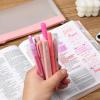 imageMr Pen 10 Pack Pink Journaling Pens and Highlighters Bible Journaling SetPink