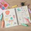 imageMr Pen Aesthetic Highlighters  6 Pack Chisel Tip Assorted Colors Cute School Highlighters No Bleed