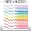 imageMr Pen Aesthetic Highlighters 48 Pack Chisel Tip Pastel Colors Cute Highlighters Assorted Colors Cute Highlighters for School Highlighters Highlighter Set Pastel Highlighters