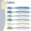 imageMr Pen Aesthetic Highlighters 6 Pack Chisel Tip Highlighters Assorted Colors Bible Highlighters and Pens No Bleed Cute Highlighters No Bleed Highlighters for Bible Pages No BleedVibrant 2