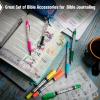 imageMr Pen Bible Pages Kit Journaling Supplies Highlighters and Pens No Bleed Bible Study Journal