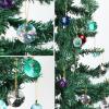 imageMr Pen Crystal Mini Ornaments 118quot 12 pcs Multicolor Iridescent Hanging Crystals for Christmas Tree Decoration