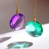 imageMr Pen Crystal Mini Ornaments 118quot 12 pcs Multicolor Iridescent Hanging Crystals for Christmas Tree Decoration