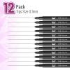imageMr Pen Drawing Pens for Artists 01mm 12 Pack Black Artist pens Micro Pens for Drawing Ink Pens for Drawing Sketch Pens Micro Pen Fineliner Pens Bible Journaling Pens Fine Point