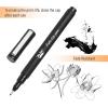 imageMr Pen Drawing Pens for Artists 08mm 12 Pack Black Artist Pens Micro Pens for Drawing Ink Pens for Drawing Sketch Pens Micro Pen Fineliner Pens Bible Journaling Pens Fine Point